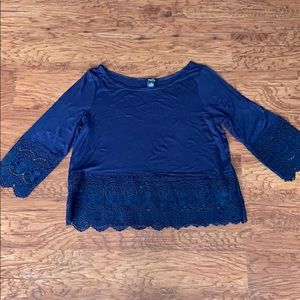 Rue 21 Bohemian Lace Crop